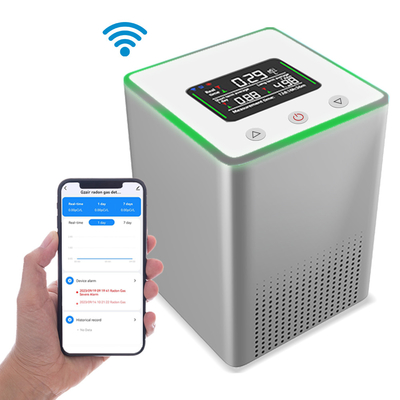 Radon Indoor Smart Sensor Gas Detector Wifi Monitoring Dengan Alarm Suara