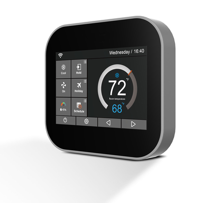 Smart Capacitive Screen Wireless Home Thermostat Panas lantai hanya Untuk HVAC
