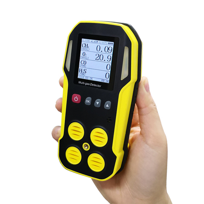 IP54 Waterproof Personal Multi Gas Monitor Detektor Untuk Industri Minyak Gas & Kimia