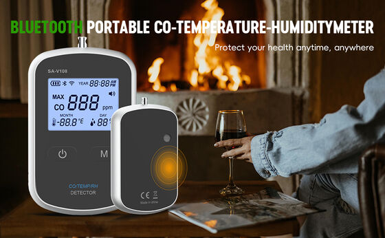 Harga yang bagus Detektor CO Perjalanan Ultimate - Alarm Karbon Monoksida Ultra-Portable untuk Kamar Hotel, Airbnbs & Perjalanan Udara - Ringan & USB Isi ulang on line