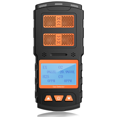 Good price Dustproof Portable Multigas Detector Monitor Untuk LEL Oxygen H2S CO Carbon Monoxide on line