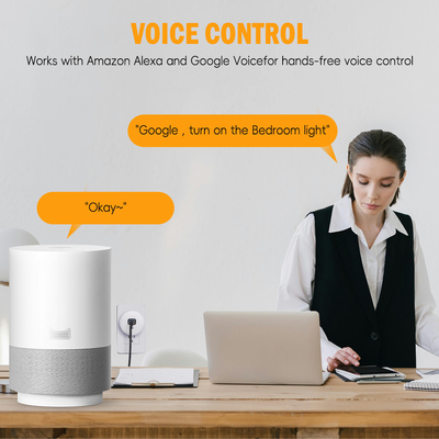 Good price Home Wireless WIFI Smart Socket Plug Untuk Alexa 5 GHz 240V 1800W on line