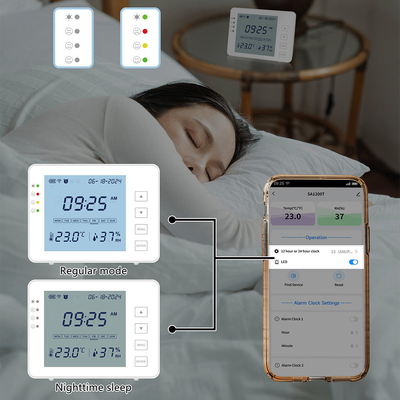 Good price Smart Digital WiFi Thermometer Hygrometer Digital Untuk Pemantauan Suhu & Kelembaban Realtime on line