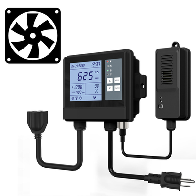 Good price OEM PPM CO2 Greenhouse Climate Controller untuk menanam tenda kipas pembuangan langsung on line