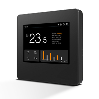 Khusus Rumah Smart WiFi termostat 3.2Inch LCD Kapasitif layar sentuh
