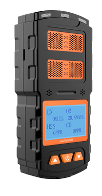 Good price 4 Gas Multigas Detektor Monitor Bahan bakar Oksigen Hidrogen Sulfida & CO on line