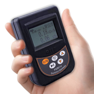Detektor Radiasi Nuklir Handheld Geiger Counter Range Tinggi Untuk Beta Gamma X Ray