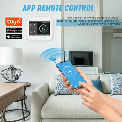 Harga yang bagus Smart Thermostat. Wifi / 7 Hari Pemrograman, Efisien Kontrol Suhu Pilihan on line