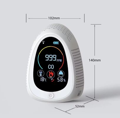 Harga yang bagus GZAIR Smart CO Detektor dengan Remote Monitoring - Tuya APP Sync, 0-1000PPM CO Range on line