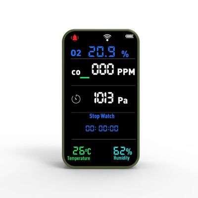 Harga yang bagus GZAIR PT09 WIFI Mini Portable Monitor Kualitas Udara Multi-Parameter dengan Tampilan LCD Peringkat IP55 untuk Penggunaan di Rumah & Kantor on line