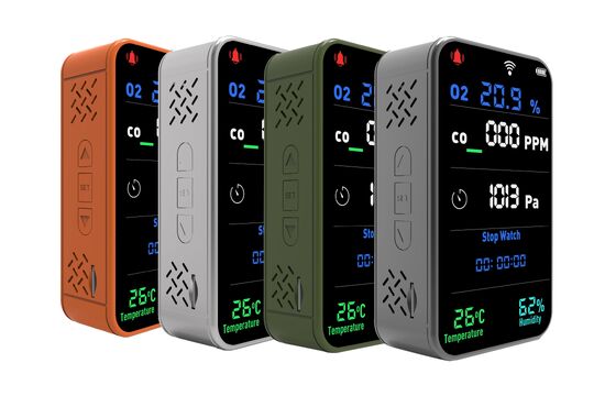 Harga yang bagus PT09 Penguji Kualitas Udara IoT: Sinkronisasi Data Nirkabel untuk O2, CO, dan Tekanan on line