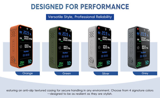 Harga yang bagus Keamanan Rumah Pintar: Monitor Udara Wi-Fi PT09 untuk CO, O_2, Suhu & Kelembaban on line