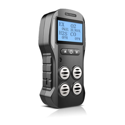 Detektor Gas Portabel 4-in-1 X-4 Grosir - EX/O2/CO/H2S Multi-Bahasa Data Logging Baterai 2000mAh
