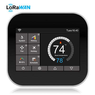 Harga yang bagus Termostat WiFi Cerdas Tuya Supermarket Bluetooth Termostat WiFi Cerdas 240v Untuk Ruangan Individual on line